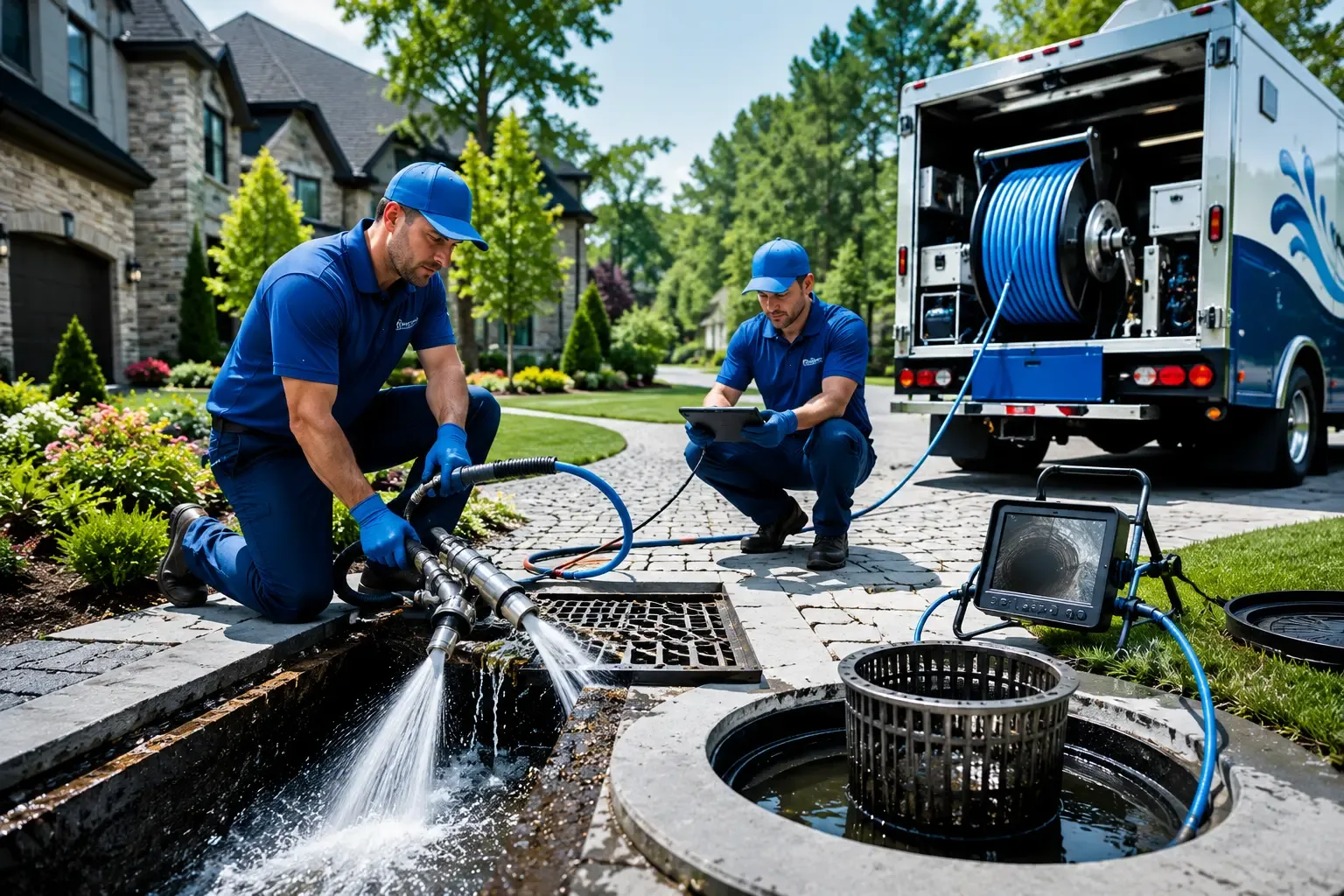 Local outdoor drain cleaning professionals in Franklin, NY